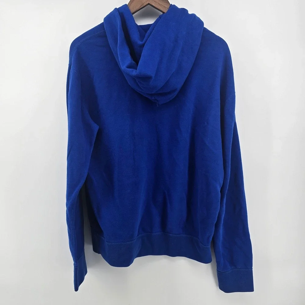 Polo Ralph Lauren Performance Hoodie Royal Blue Orange Pony Mens Large